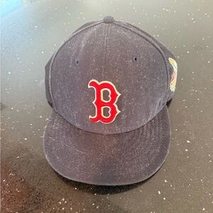 Boston Red Sox 2013 World Series Navy Blue Baseball Cap with Red Logo